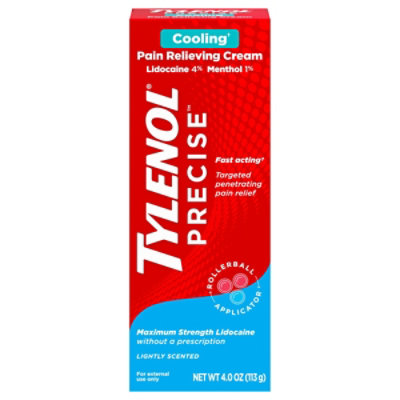 Tylenol Precise Cooling Pain Relieving Cream - 4 Oz - Image 3