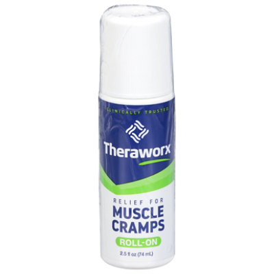 Theraworx Muscle Cramps Roll On - 2.5 Fl. Oz. - Image 3