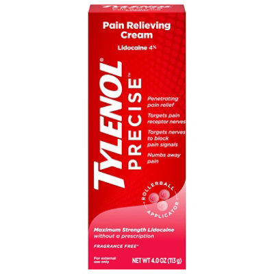 Tylenol Precise Pain Relieving Cream- 4 Oz - Image 3