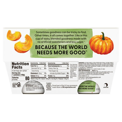 Two Good Pumpkin Greek Yogurt -  4-5.3 Oz - Image 2