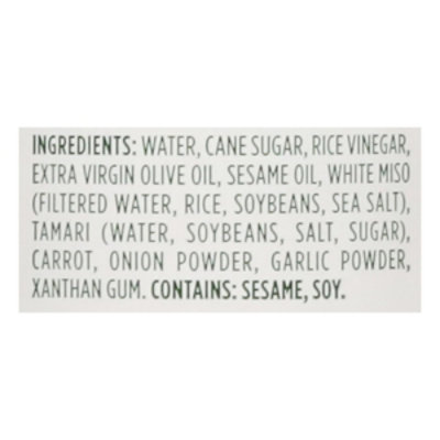 California Olive Ranch Carrot Miso Vinaigrette Salad Dressing - 10 Oz - Image 4