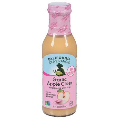 California Olive Ranch Garlic Apple Cider Vinaigrette Salad Dressing - 10 Oz - Image 3