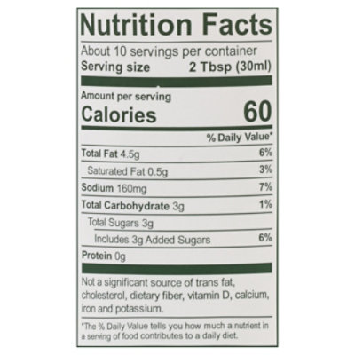 California Olive Ranch Garlic Apple Cider Vinaigrette Salad Dressing - 10 Oz - Image 3