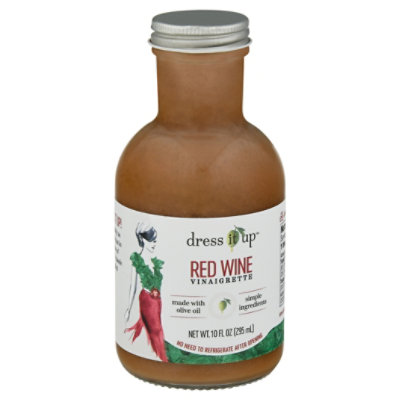 Dress It Up Dressing Red Wine Vinaigrette - 10 Oz - Image 3