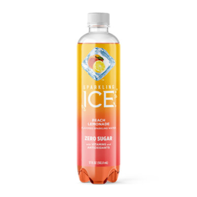 Sparkling Ice Peach Lemonade - 17 Fl. Oz. - Image 1