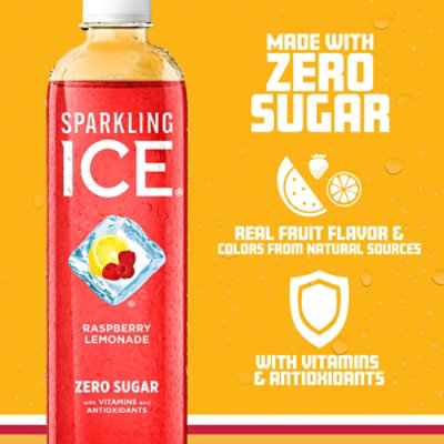 Sparkling Ice Raspberry Lemonade - 17 Fl. Oz. - Image 3