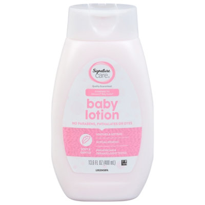 Signature Care Baby Lotion Bottle - 13.6 Fl. Oz. - Image 3