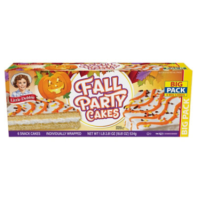 Little Debbie Fall Party Cakes Big Pack- 18.81 Oz - Image 2