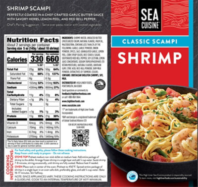 Sea Cuisine Classic Scampi Shrimp - 10 Oz - Image 8