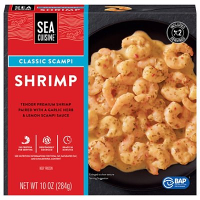 Sea Cuisine Classic Scampi Shrimp - 10 Oz - Image 1