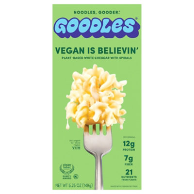 Goodles Vegan Is Believin Mac And Cheese - 6 Oz - Image 3