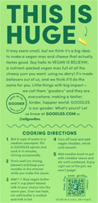 Goodles Vegan Is Believin' Mac And Cheese - 6 Oz - Image 6