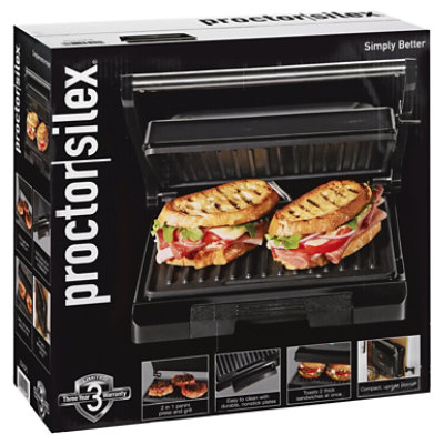 Hamilton Beach Proctor Silex Panini Press And Grill - Each - Image 1