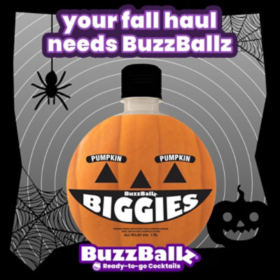 Buzzballz Biggies Pumpkin Brulee - 1.75 Liter - Image 2