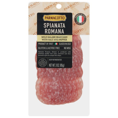 Parmacotto Spianata Romana Mild Salami - 3 Oz - Image 1