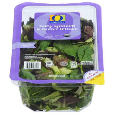 O Organics Baby Spinach And Butter Lettuce - 11 Oz - Image 3