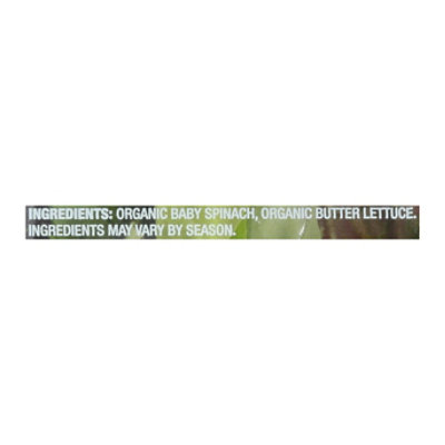 O Organics Baby Spinach And Butter Lettuce - 11 Oz - Image 3