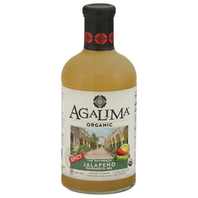 Agalima Organic Spicy Jalapeno Margarita Mix - 1 Liter - Image 3