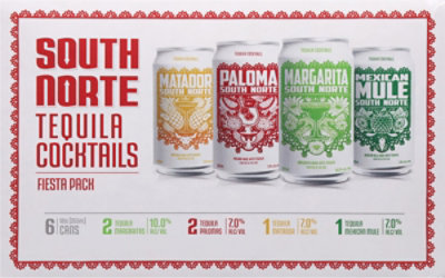 SouthNorte Tequila Cocktails Variety Pack In Cans - 6-355 Ml - Image 4