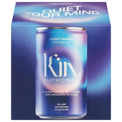 Kin Euphorics Lightwave Calm Mood Ready To Drink - 4-31 Fl. Oz. - Image 2