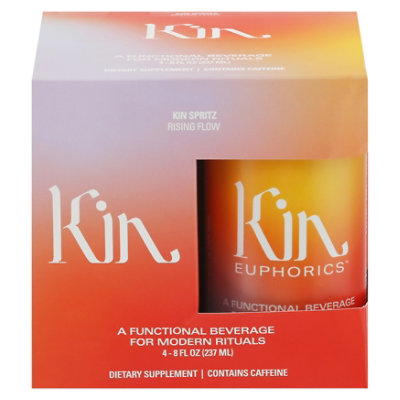 Kin Euphorics Spritz Energy Ready To Drink - 4-32 Fl. Oz. - Image 1