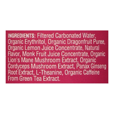 Odyssey Dragonfruit Lemonade Sparkling Energy Elixir - 12 Fl. Oz. - Image 4