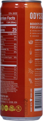 Odyssey Orange Ginger Sparkling Energy Elixir - 12 Fl. Oz. - Image 5