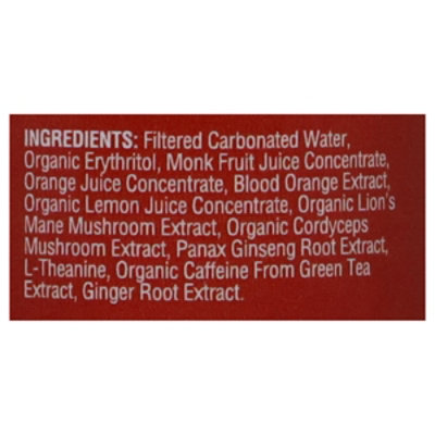 Odyssey Orange Ginger Sparkling Energy Elixir - 12 Fl. Oz. - Image 4