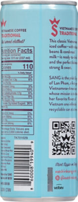 Sang Traditional Ready To Drink Vietnamese Coffee - 8 Fl. Oz. - Image 6