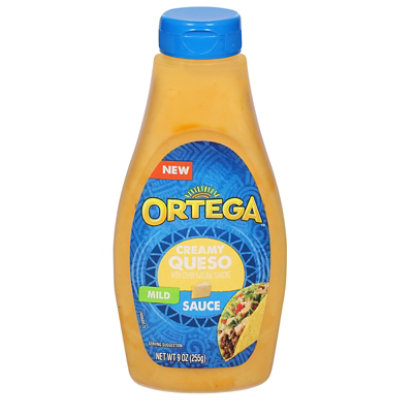 Ortega Creamy Queso Thick And Smooth Taco Sauce In Bottle - 9 Oz - Image 3