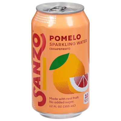 Sanzo Pomelo Sparkling Water - 12 Fl. Oz. - Image 2