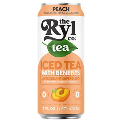 The Ryl Company Peach Ready To Drink Black Tea - 16 Fl. Oz. - Image 3