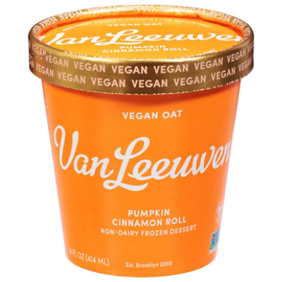 Van Leeuwen Vegan Pumpkin Cinnamon Roll Ice Cream - 14 Oz - Image 3