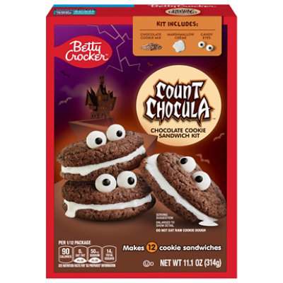 Betty Crocker Count Chocula Chocolate Cookie Sandwich Kit - Each - Image 3