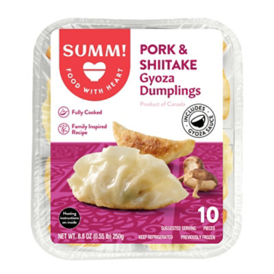 Pork And Shiitake Gyoza Dumplings - 8.8 Oz