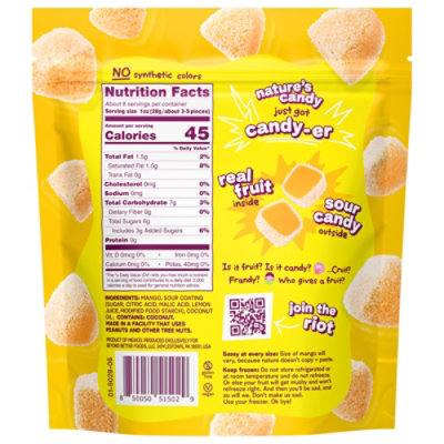 Fruit Riot Frozen Candy Sour Mango - 8 Oz - Image 5