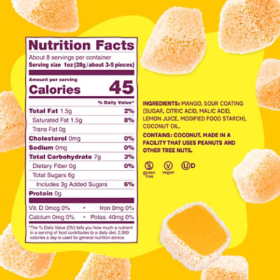 Fruit Riot Frozen Candy Sour Mango - 8 Oz - Image 3