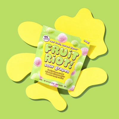 Fruit Riot Frozen Candy Sour Grapes - 8 Oz - Image 6