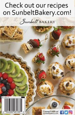 Sunbelt Bakery Peaches And Cream Chewy Granola Bars Family Pack  - 8.27 Oz - Image 6