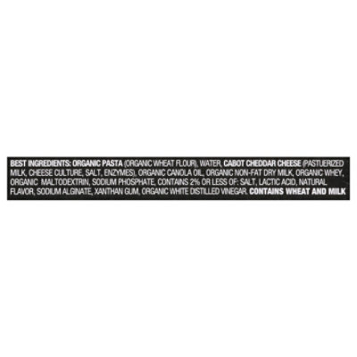 Cabot Farmer'S Reserve Sharp Cheddar And Organic Pasta Mac And Cheese - 11 Oz - Image 4