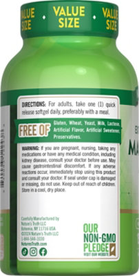 Nature'S Truth Magnesium 400 Mg Softgels - 150 Count - Image 3