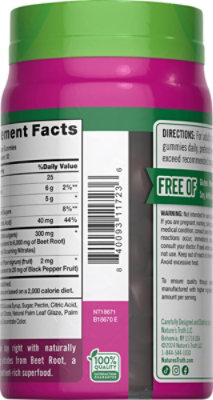 Nature'S Truth Beet Root Gummies - 60 Count - Image 4