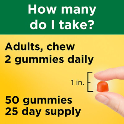 Nature Made D3 Plus K2 Gummies - 50 Count - Image 3