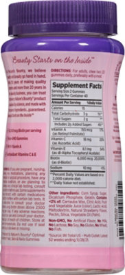 Nature'S Bounty Optimal Solutions Advanced Hair Skin And Nails Gummies - 80 Count - Image 5