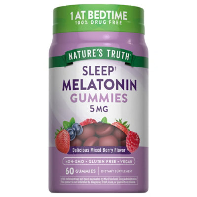 Nature'S Truth Melatonin 5 Mg Per 1 Gummies - 60 Count - Image 3