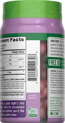 Nature'S Truth Melatonin 5 Mg Per 1 Gummies - 60 Count - Image 4