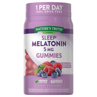 Nature'S Truth Melatonin 5 Mg Per 1 Gummies - 60 Count - Image 1