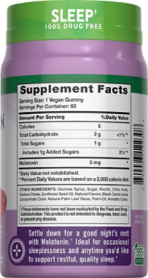 Nature'S Truth Melatonin 5 Mg Per 1 Gummies - 60 Count - Image 2