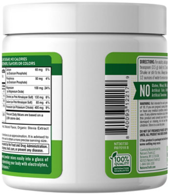 Nature'S Truth Electrolyte Powder Jar - 4.3 Oz - Image 3