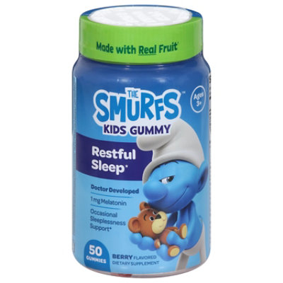 The Smurfs Kids Sleep Gummies - 50 Count - Image 2